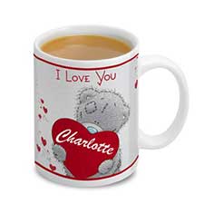 Personalised Me to You Bear Love Heart Mug Image Preview